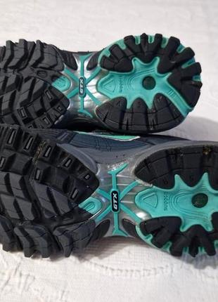 Жіночі кросівки на мембрані brooks adrenaline gtx turquoise6 фото