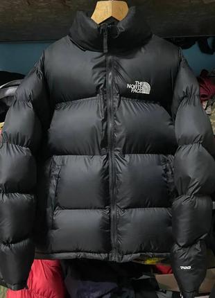 Распродаж! зимний пуховик the north face 700 1996 retro nuptse jacket black
