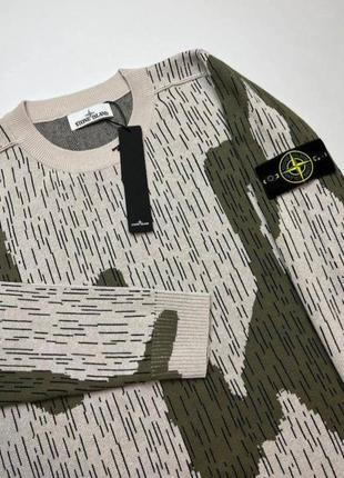 Свитер светр stone island camo худи свитшот кофта1 фото