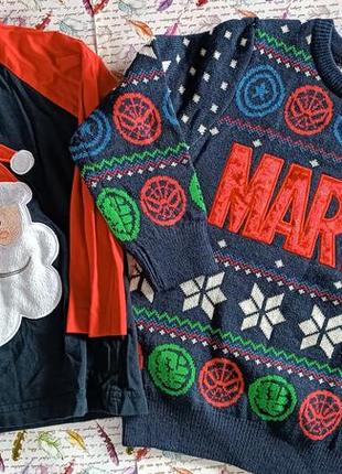 Набор🎄новогодние 🎄светри 18-24м.