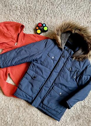 Стильная зимняя куртка george на 122-128 см1 фото