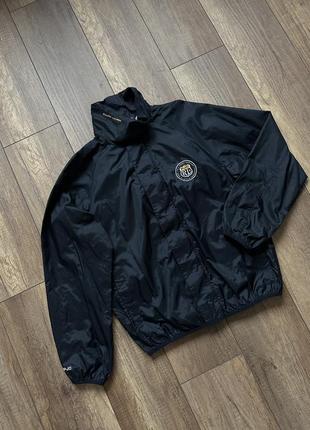 Ветровочка Fred Perry twin tipped polo shirt in dark grey