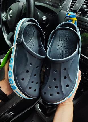 🔥кроксы crocs синие🔥