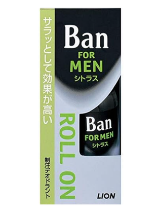 Роликовый дезодорант для мужчин с цитрусовым ароматом lion ban for men roll on citrus, 30 ml