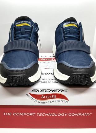 Кожаные кроссовки skechers arch fit goodyear оригинал2 фото