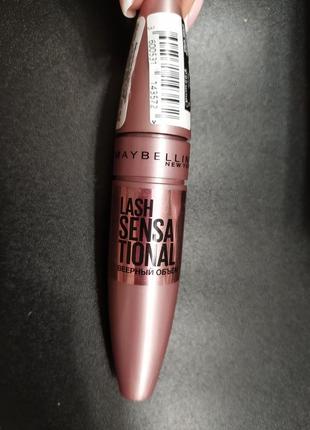 Тушь для ресниц maybelline lash sensational5 фото