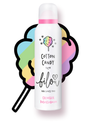 Пінка для душу bilou cotton candy 200 мл ,сладкая вата ,оригинал