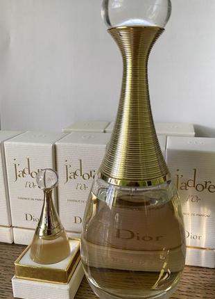 Dior j'adore l'or  mini (оригінал)2 фото