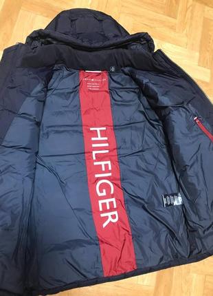 Мужская стеганая куртка-пуховик tommy hilfiger8 фото