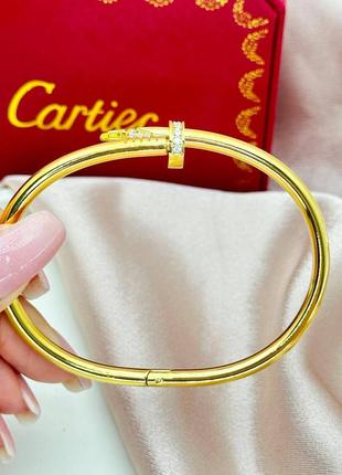 Браслет цвях, браслет cartier, браслет гвоздь, срібний браслет, браслет картьє, золотий браслет5 фото