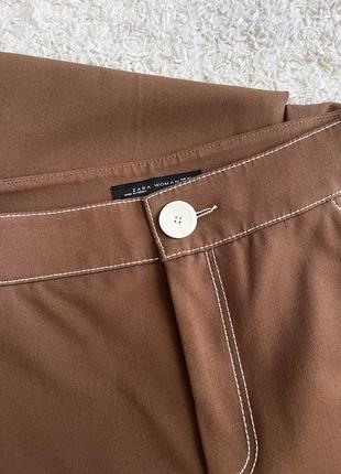 Стильные широкие брюки брюки брюки zara6 фото