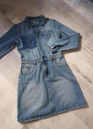 Pepco нова  джинсова сукня тканина плотна