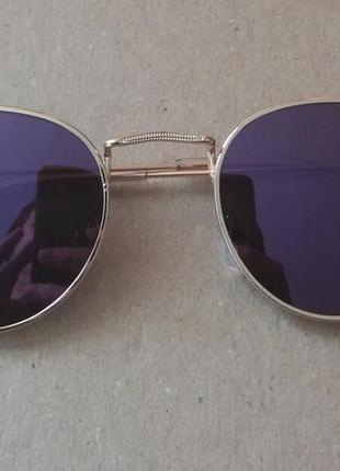 Зеркальные солнцезащитные  очки 3 цвета2 фото