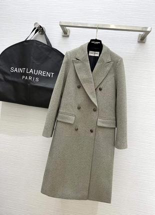 Пальто в стиле saint laurent