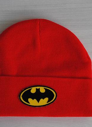 Зимова шапка batman/шапка бетмен  ⁇  унісекс