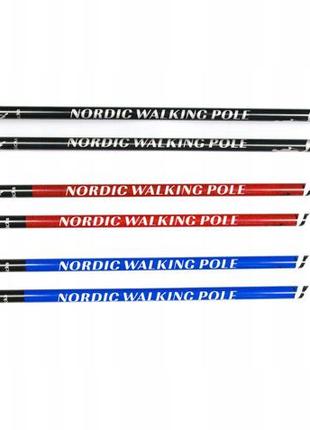 Палки для скандинавской ходьбы nord sticks 2 black original польша3 фото
