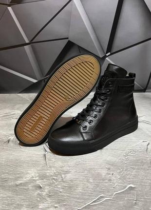 Зимние мужские ботинки philipp plein3 фото