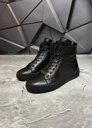 Зимние мужские ботинки philipp plein4 фото