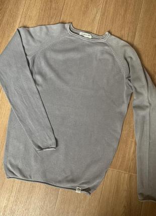 Джемпер кофта пуловер чоловічий стильний натуральний 100%котон3 фото