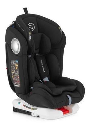 Дитяче автокрісло sesttino massiv isofix black 0-36 кг