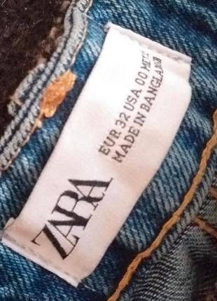 Шорти на високій посадці zara4 фото