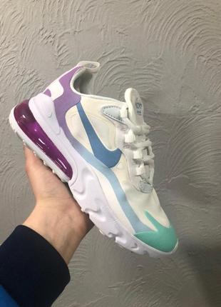 Nike air max 270 react стильные спортивные женские кроссовки найк (весна-лето-осень)😍