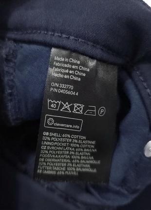 Узкие джинсы стрейч темно-синие новые бренд - h&m ® оригинал xs-xxs5 фото