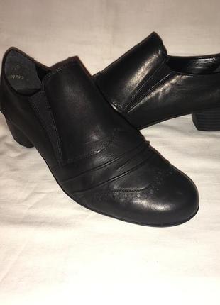 Туфлі *rieker* шкіра німеччина р. 41-42 (27.50)