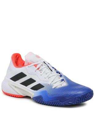 Кросcовки муж.  adidas barricade синий,белый uk7.5 (41.5) hq8917 41.5