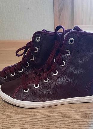Кеды зимние, хайтопы кожаные 36р keds