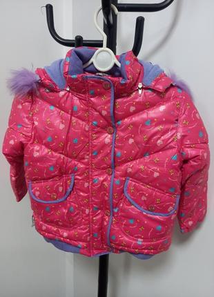 Костюм детский для девочки куртка , штаны , полукомбинезон демисезонный , осень , зима ,зимний9 фото