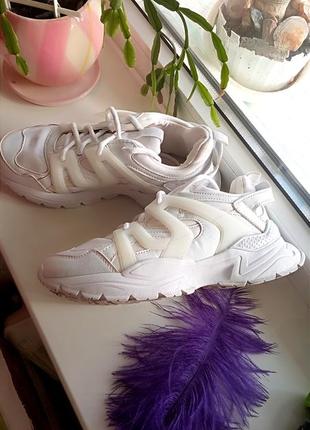 Жіночі білі брендові кросівки next 👀3 фото