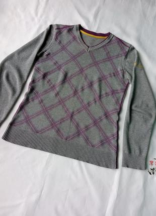 Женская одежда/ коттоновая кофта пуловер 🩶 42/44 размер, 100% cotton ❣️ все за полцены3 фото