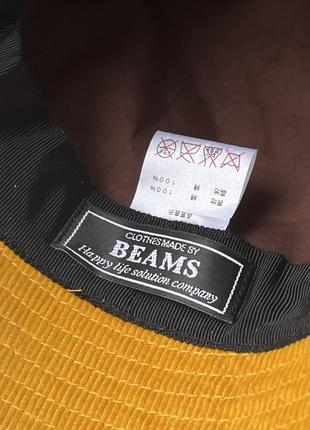 Beams made in japan corduroy bucket hat шляпа шляпа панама япония оригинал новая горчичная премиум дорога редкая уникальная интересная4 фото