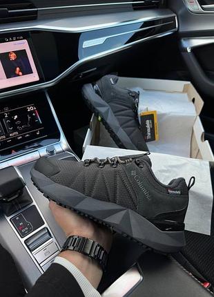 Кросівки теплі columbia facet low trinsulate dark grey (термо)