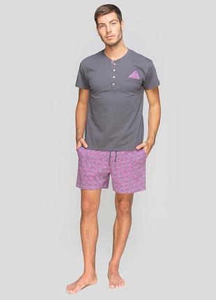 Пижама мужская homewear mad 33452 xxl graphite {3700467733545}