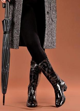 Жіночі силіконові високі чоботи на блискавці dual україна3 фото