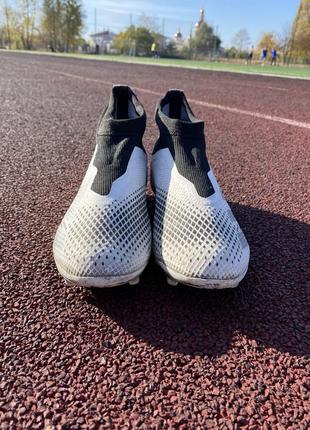 Бутсы копы бампы шиповки с носком оригинал adidas predator mutator обувь для футбола р43.5/27см  mbappe messi ronaldo4 фото