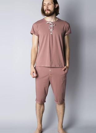 Пижама мужская homewear mad 34581p xxl cacao (3700457534655)