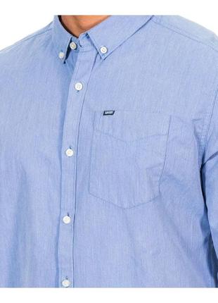 Сорочка superdry camisa hombre blue1 фото