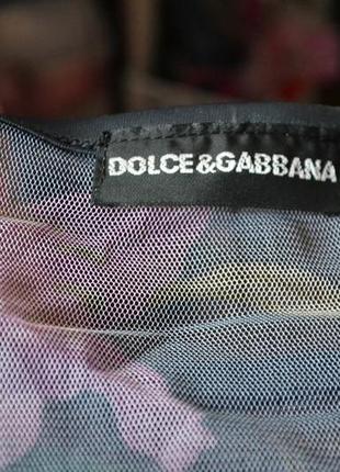 Прозрачная футболка с лилиями dg dolce gabbana дольче габбана7 фото