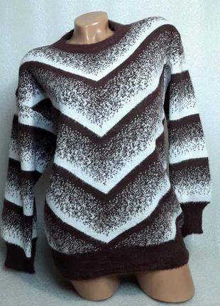 52-56 р. жіночий светр великий розмiр альпака