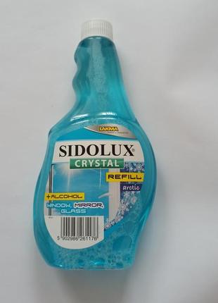 Средство для мытья окон sidolux crystal арктический 0,5 запаска