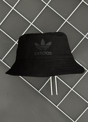 Панама чорна adidas чорний лого