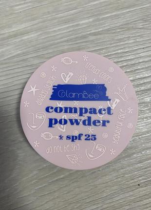 Пудра glambee spf 25 тон 02