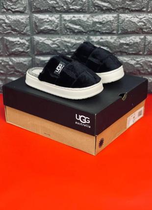 Женские тапочки ugg угги домашняя женская обувь