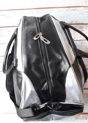 Дорожная, спортивная сумка с отделом для обуви, мужская сумка5 фото