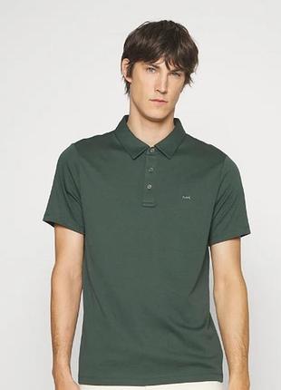 Поло, тенниска, батник michael kors men's forest sleek polo t shirt