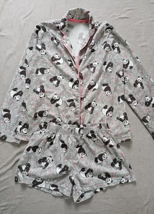 Пижама george панда микрофлис2 фото