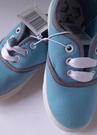 23-27 дитячі полотняні на шнурках тканинні мокасини літнє спортивне взуття легкі кросівки4 фото